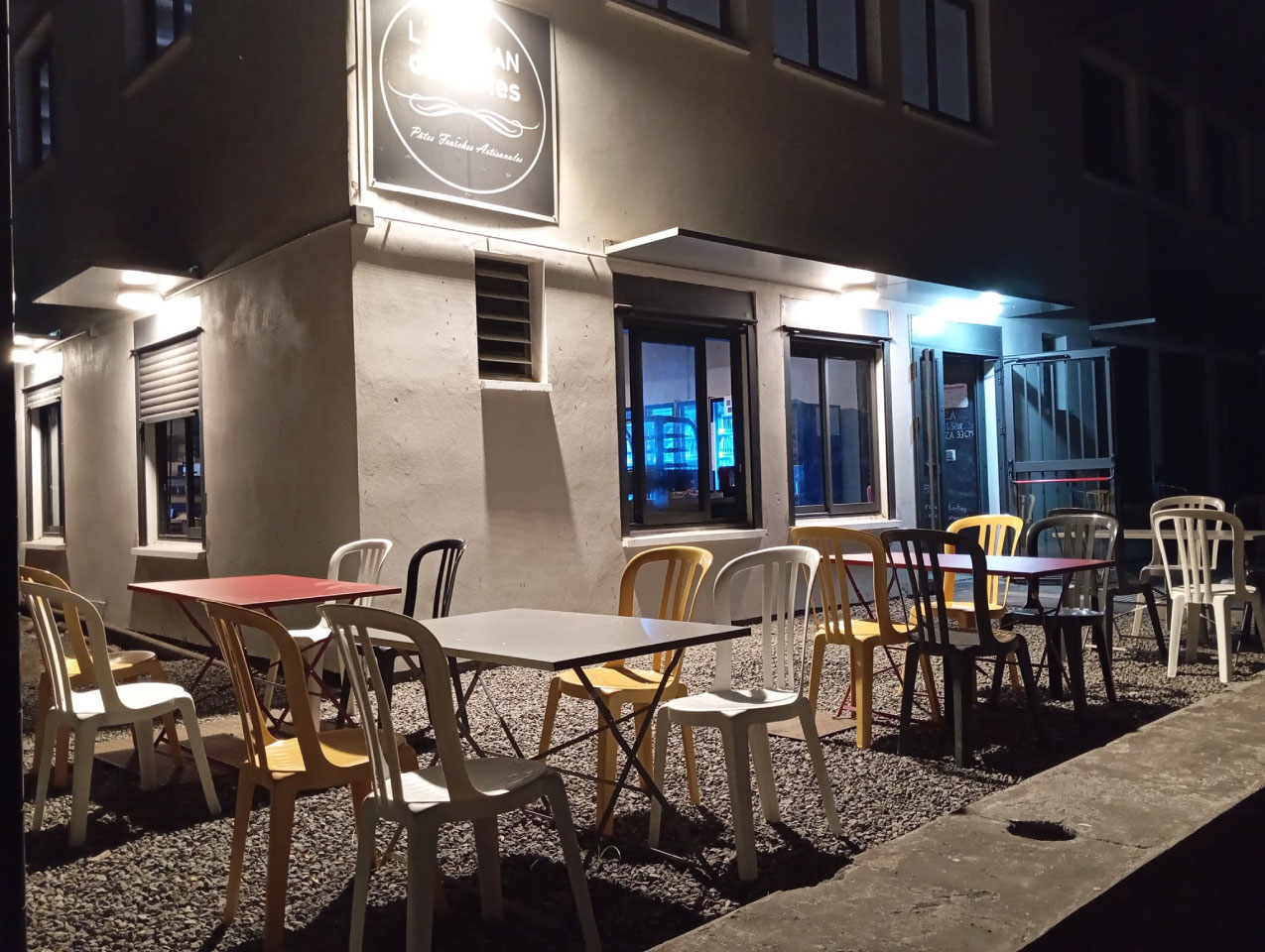 Notre terrasse à L'Étang-Salé